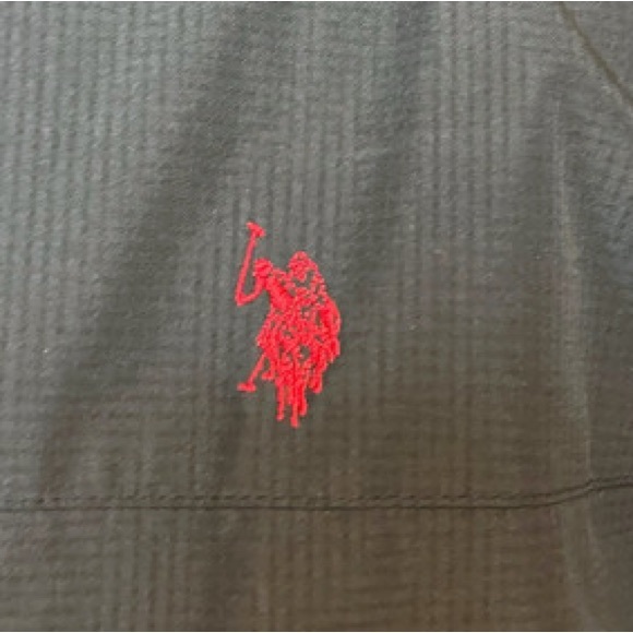 POLO Windbreaker Jacket Black Sz Lg EUC - Picture 4 of 8